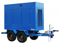 Дизельный генератор ТСС АД-260С-Т400-2РПМ5 на шасси с АВР